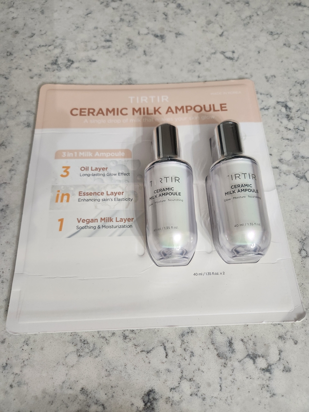 TIRTIR Ceramic Milk Ampoule